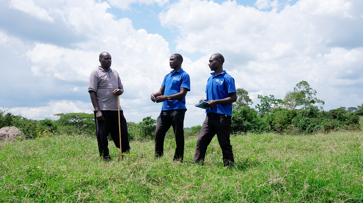 The DDEs are trained in several aspects farming and herd management to effectively counsel the farmers